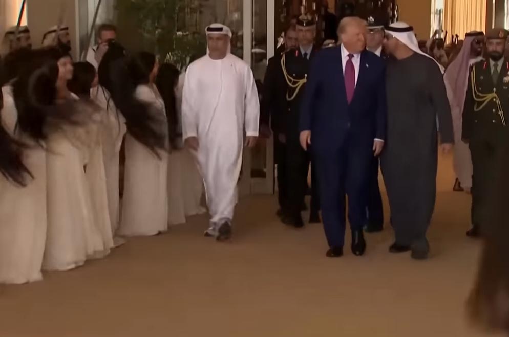 Trump's welcome in UAE draws global attention