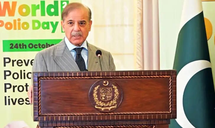 Thanks to government initiatives and the hard work of polio workers, polio will soon be eradicated from Pakistan, PM
